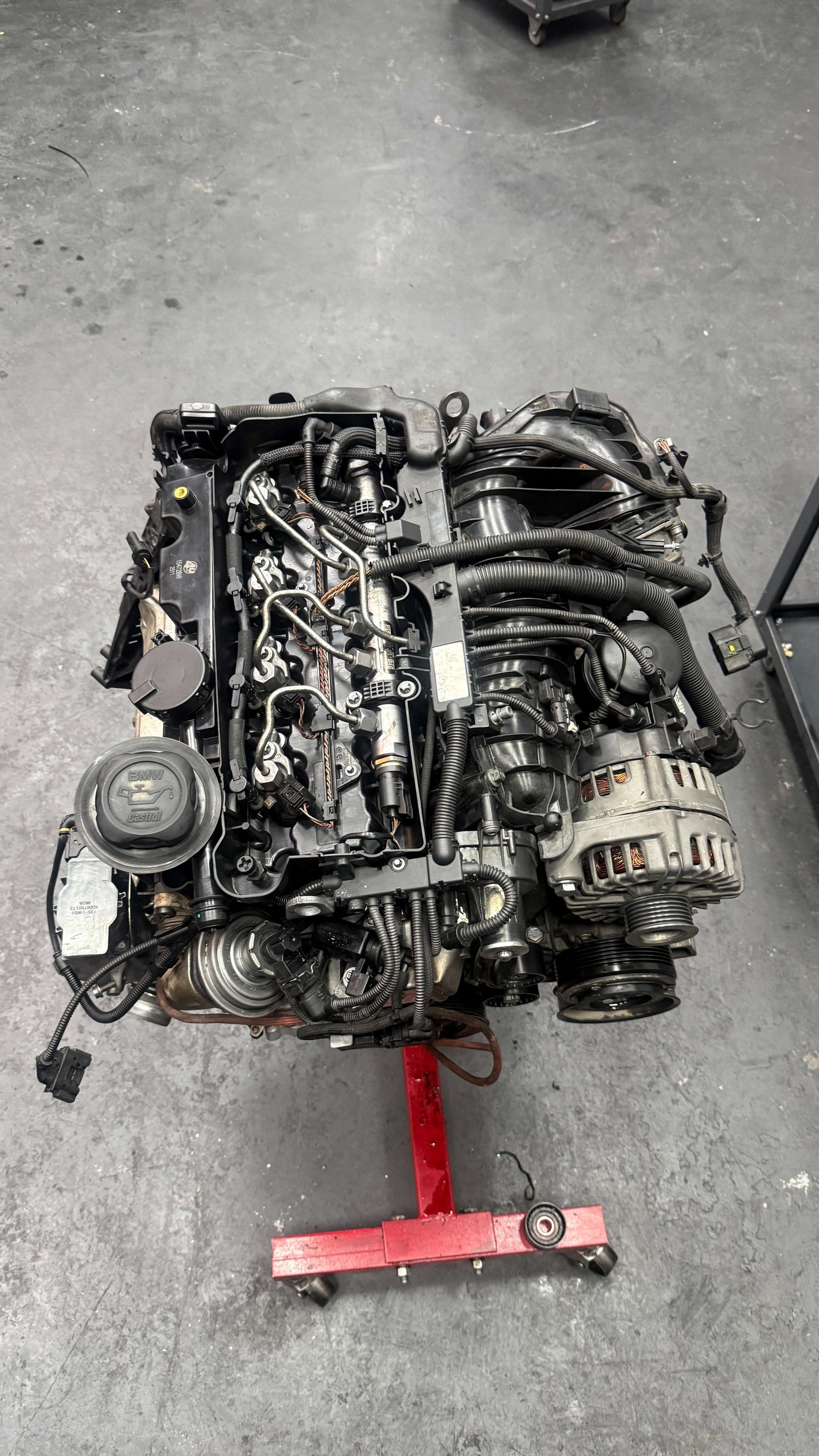 Komple motor söküm işlemi